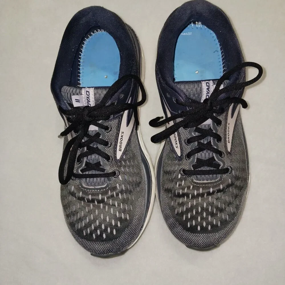 Brooks DYAD Women's Extra Wide 9 2E Running Shoes Black Gray - Picture 7 of 14